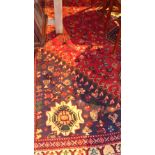 A fine South West Persian Qashgai carpet, 280cm x 208cm,