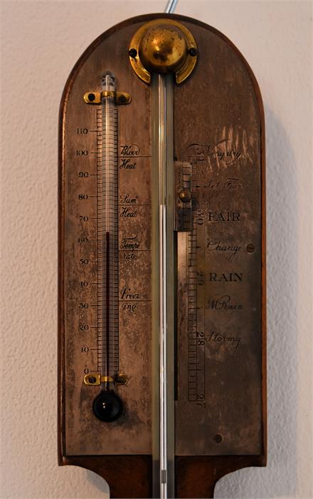 A Georgian stick barometer - Image 2 of 2