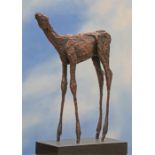 Bronze sculpture, Chelsea Renton, Born To Run, From an edition of 9