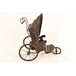 Interior Design, Rare 19th Century Victorian dolls pram