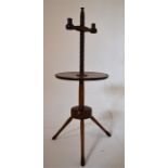 A 19th century American candle stand or night table