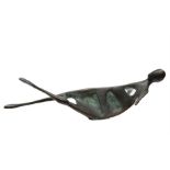 Bronze sculpture, Neil Willis, Reclining Figure