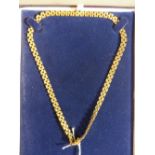 A Italian 9ct gold necklace (16 grams)