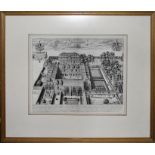 Collegium S'Trinitatus black and white framed picture