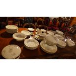 A large Rosenthal porcelain dinner service with Winifred pattern.