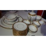 A Limoges part tea set.