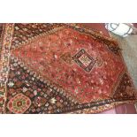 A fine South West Persian Qashgai carpet, 314cm X 228cm.
