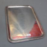 WITHDRAWN- A French silver tray. L.