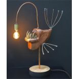 Sculpture - Nik Burns, Angler Fish Lamp