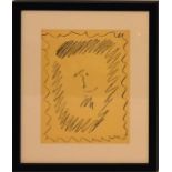 Original Lithograph 1956 Pablo Picasso Spanish 1881-1973 "Portrait", Limited edition of 3000