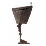 Bronze Sculpture, Won Lee, Sisyphus,, signed 3 of 8