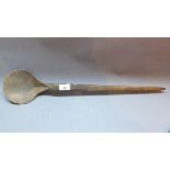 An early tribal ladle, possibly Maori,