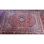 A fine Central Persian Kashan carpet,