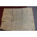 A 19th Century complied and engraved map by Edward Weller printed by Cassell, Petter and Galpin's,
