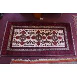 An extremley fine North East Persian Meshad beloved rug,