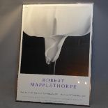 A Robert Mapplethorpe Exhibition poster Whitney Museum 1988,