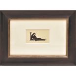 A C20th wood engraving, 1929 'Initial L' Eric Gill, dated 1929 H: 15cm W: 20cm