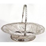 Early George III Silver Basket C1761 by William Pitts, Weight approx. 23 oz