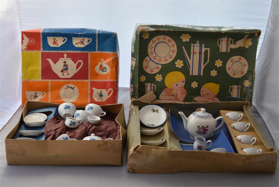 Two based children tea sets