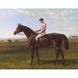 PRINCE SOLTYKOFF’S SHEEN, F. WEBB UP, WINNER OF THE CESAREWITCH, 1890 by Adrian Jones