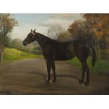 HORSE IN A LANDSCAPE by Franklin Voss (American, 1880–1953)