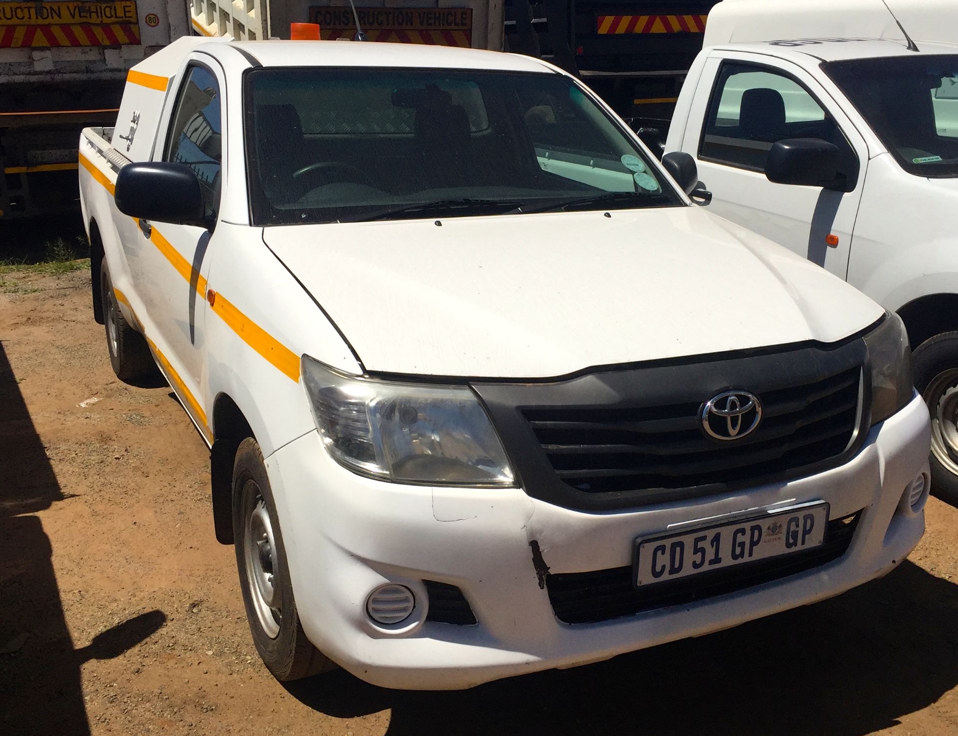 2012 TOYOTA HILUX 2.5D4D LDV - (CD51GPGP)