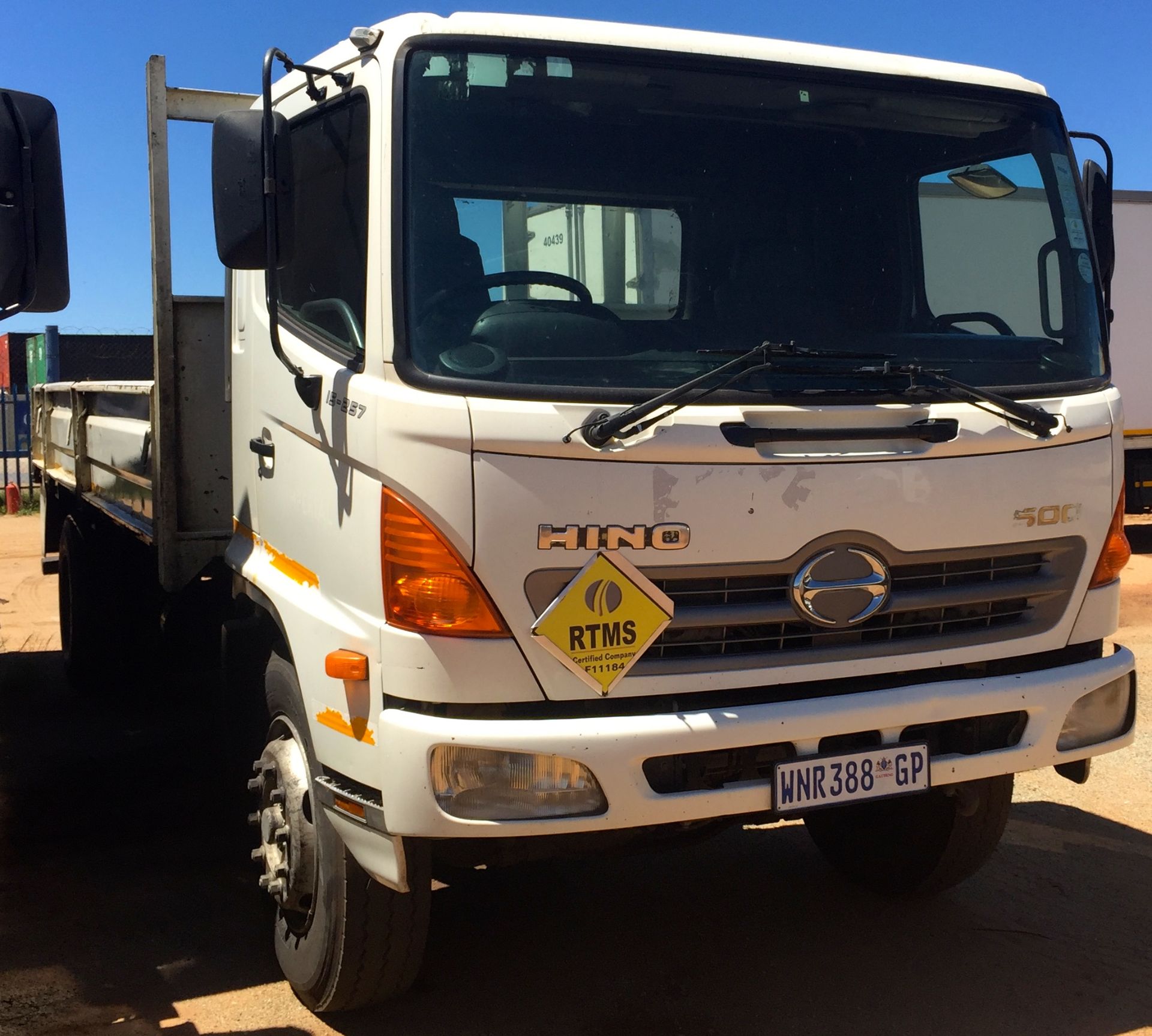 2007 TOYOTA HINO 15-257 D/SIDE - (WNR388GP)