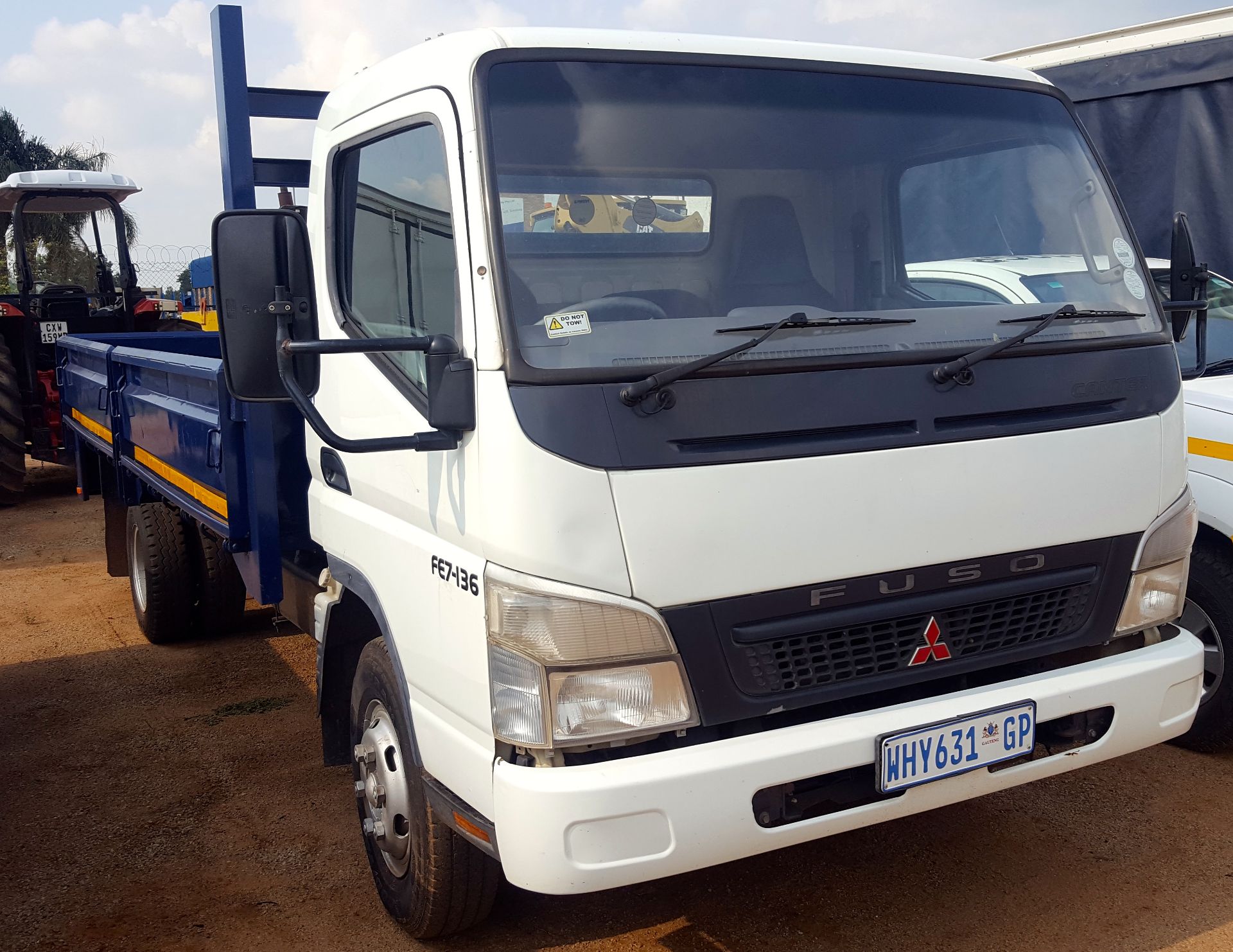 2007 FUSO CANTER FE7-136 D/SIDE - (WHY631GP)