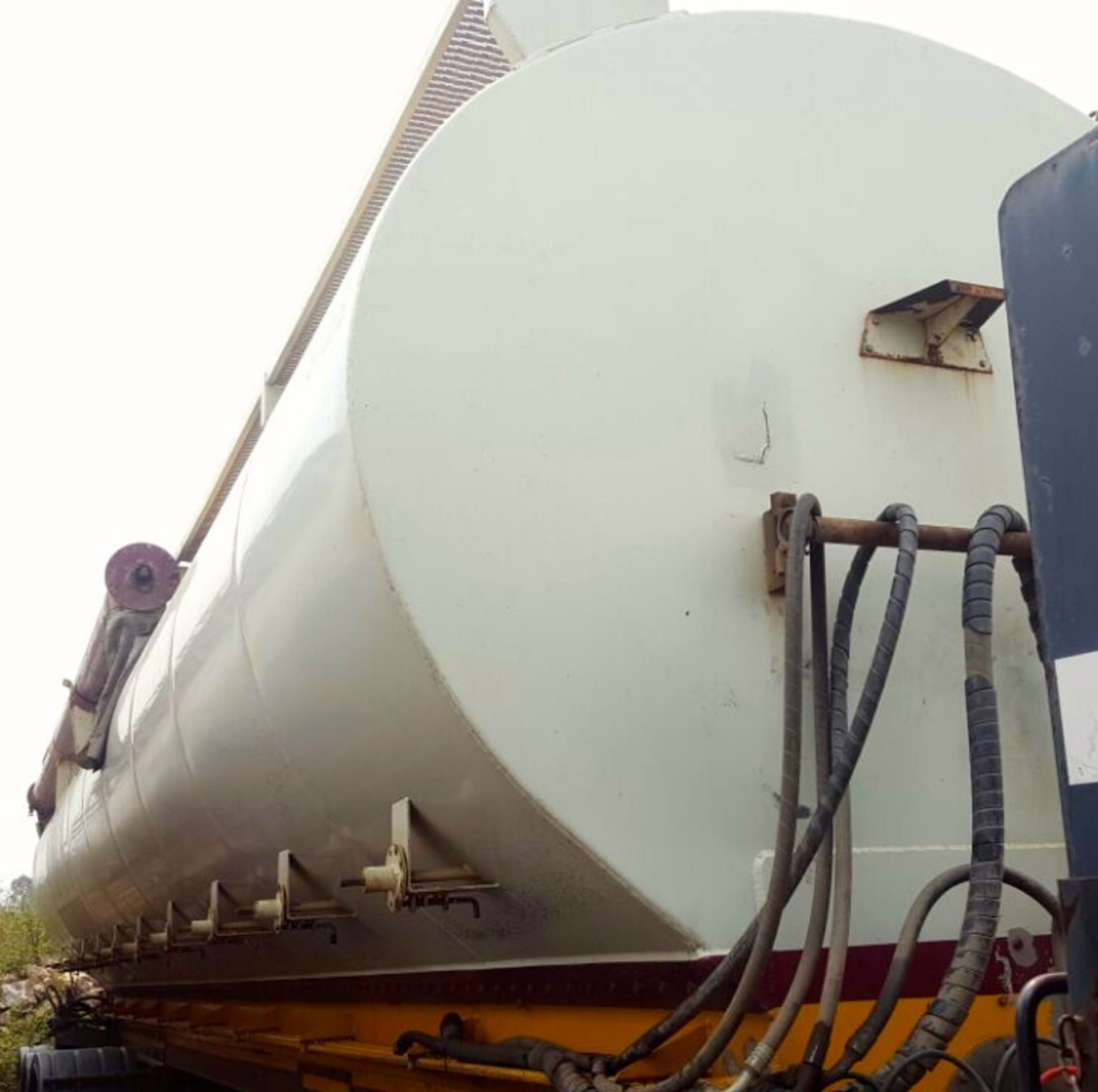 2008 TEE TRI-AXLE AUGER BULKER TANKER TRAILER - (CK19730)