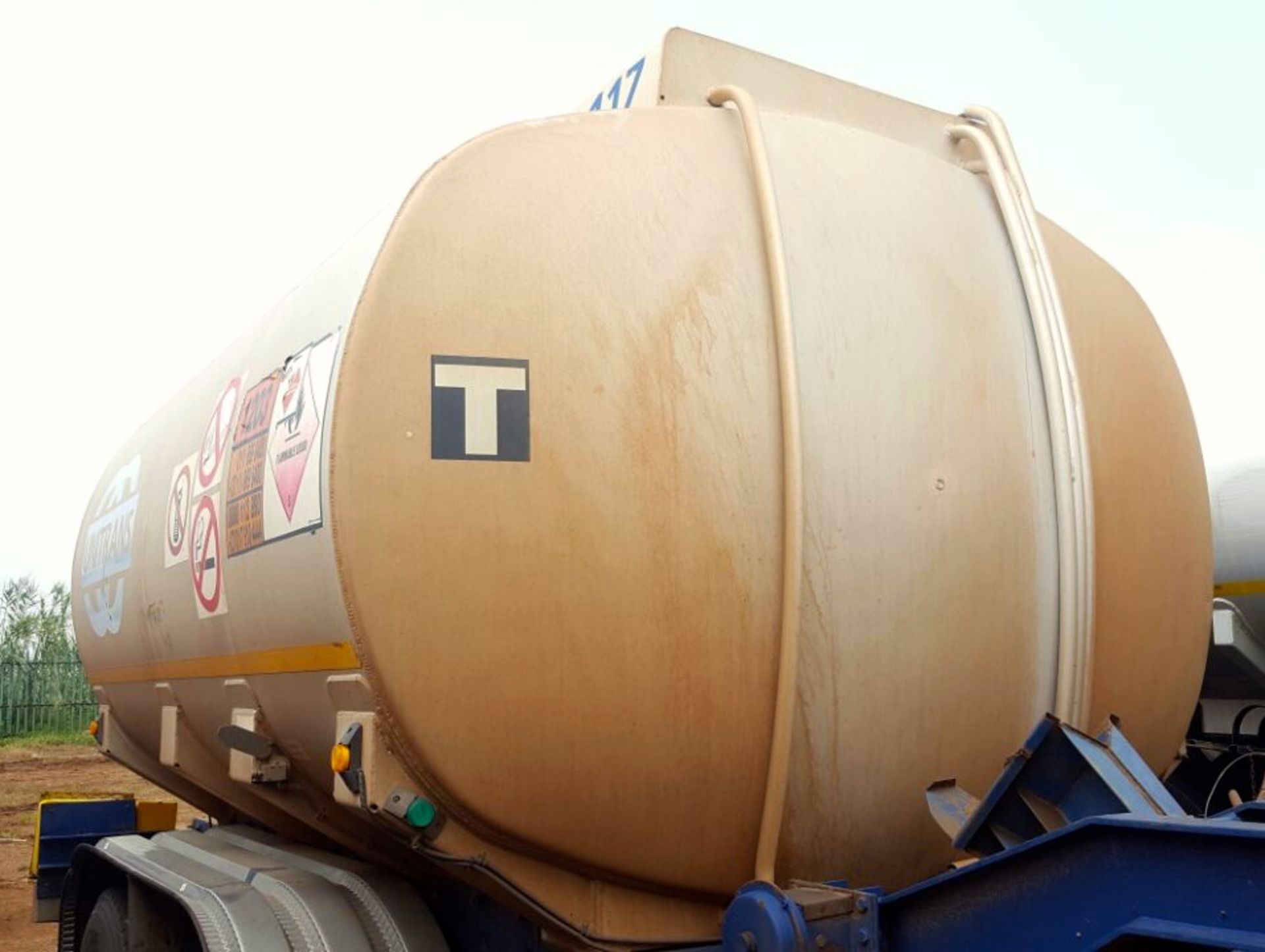 2006 TANK CLINIC D/AXLE ALUMINIUM FUEL PUP TANKER TRAILER - (TPJ925GP)