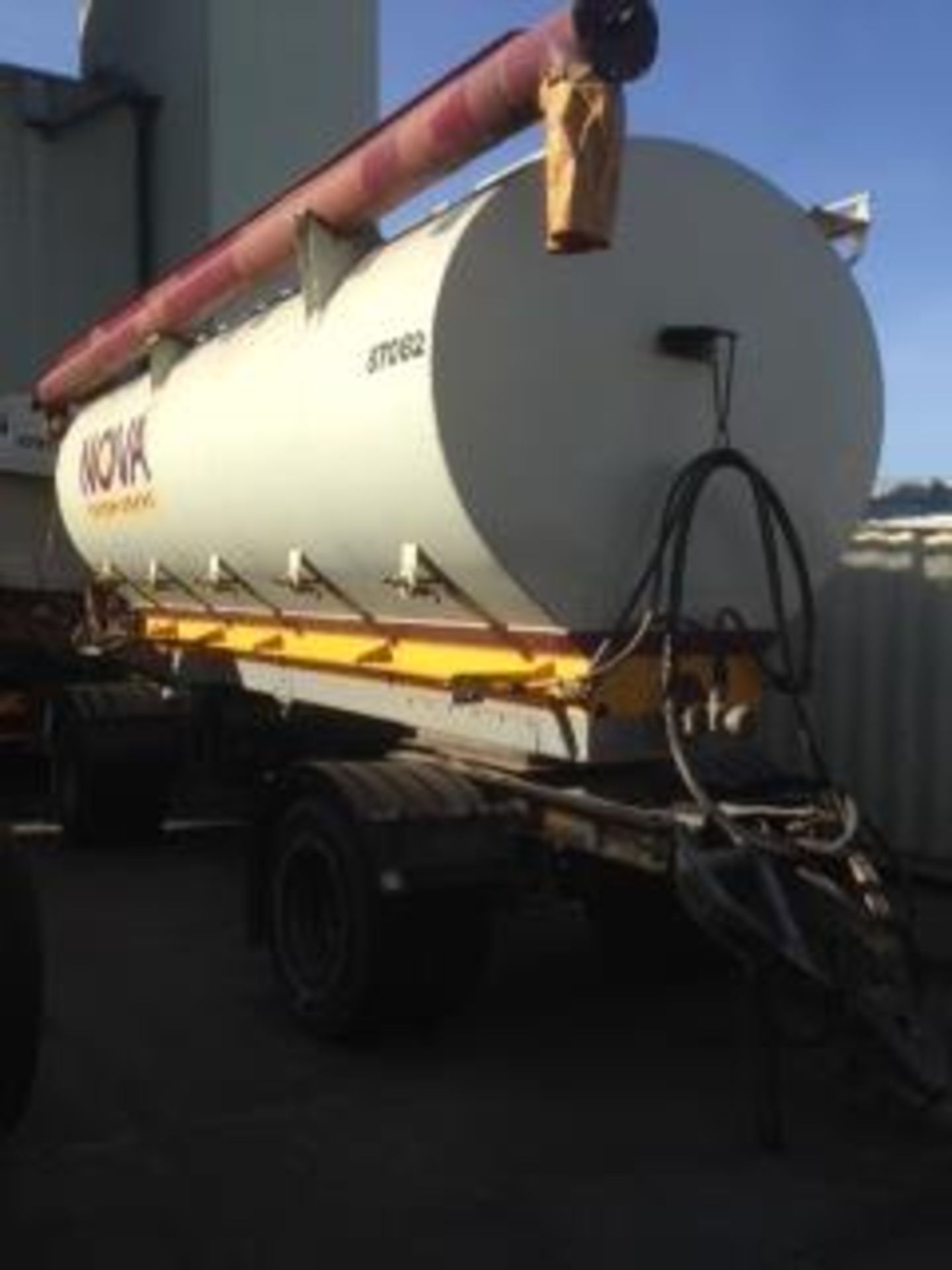 2008 TEE D/AXLE AUGER BULK D/BAR TRAILER - (AA9G218A28DCH1011) - (LOCATION: KILLARNEY GARDENS)