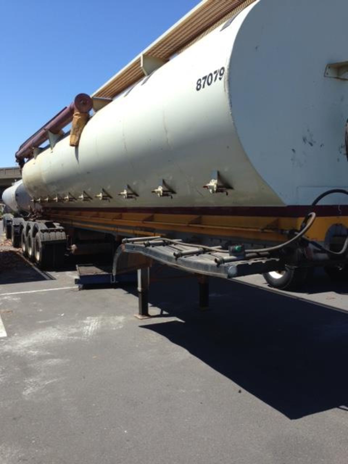 2008 TEE TRI AXLE AUGER BULK TRAILER - (CK28087) - (LOCATION: KILLARNEY GARDENS)