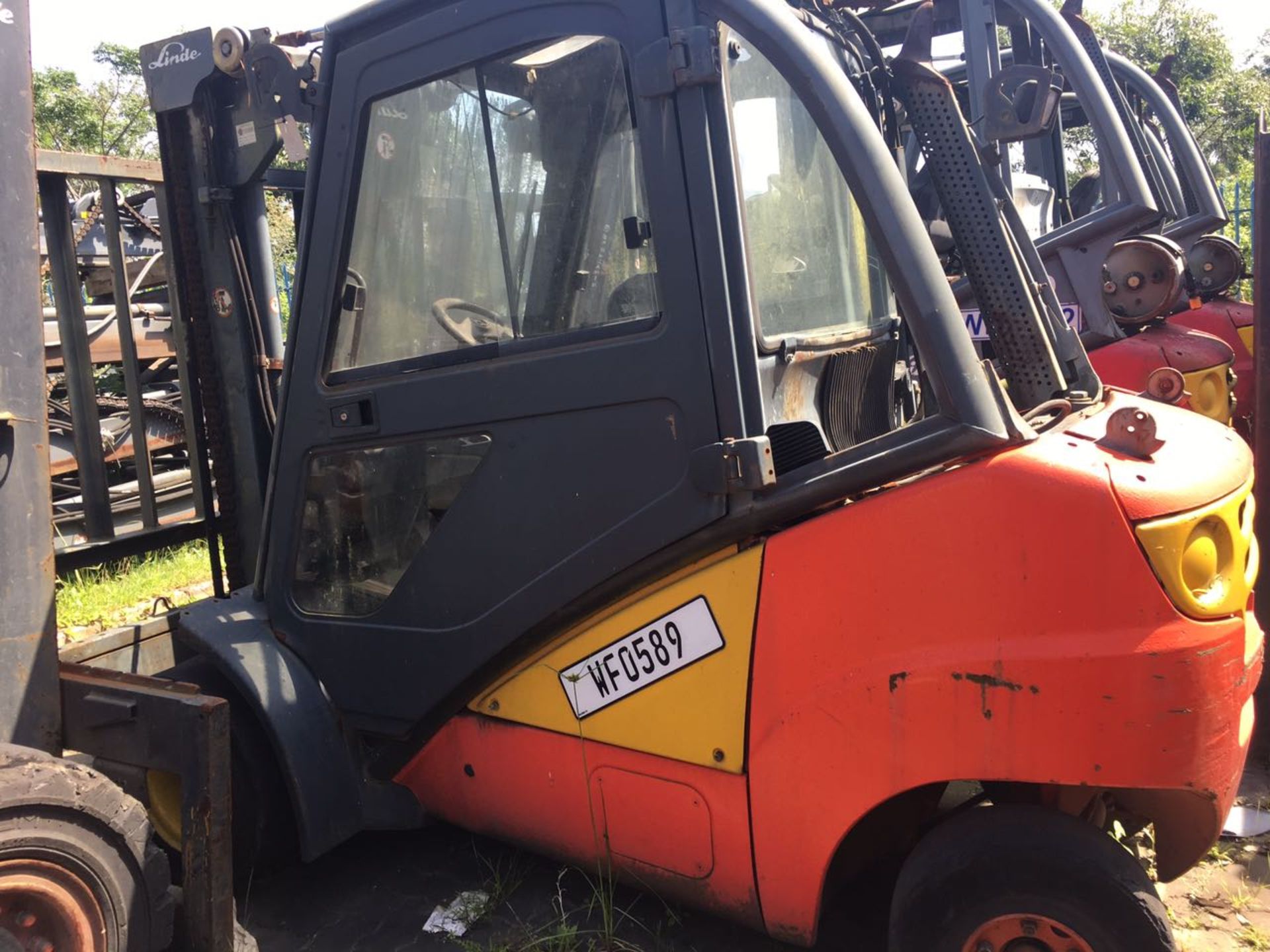 2006 LINDE H30T 3 TON GAS FORKLIFT (15,026 HOURS - HOURS NOT GUARANTEED BY AUCTIONEER) H2X393T02358 - Image 3 of 3
