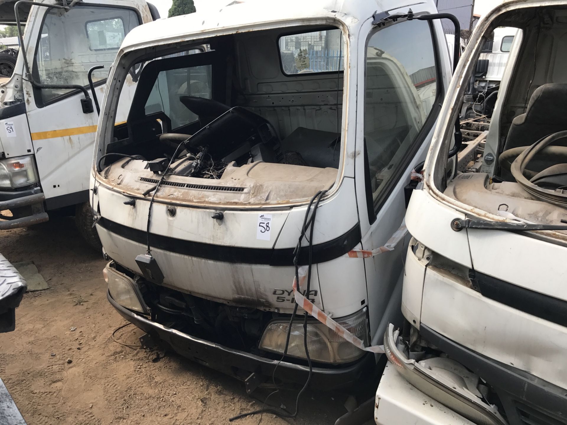 TOYOTA DYNA 1 x CHASSIS - (JHFAF037805000431)