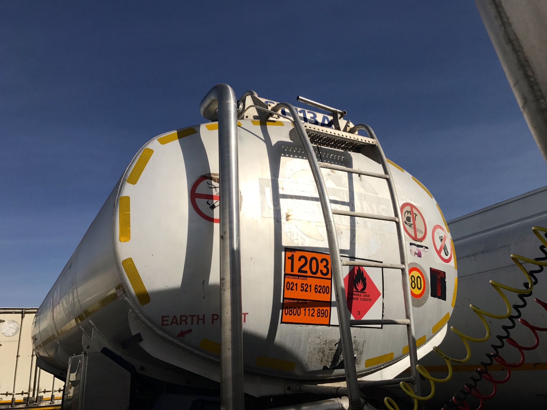 2000 TTM INTERLINK ALUMINIUM TANKER TRAILER - (MCF652GP/MCD255GP)