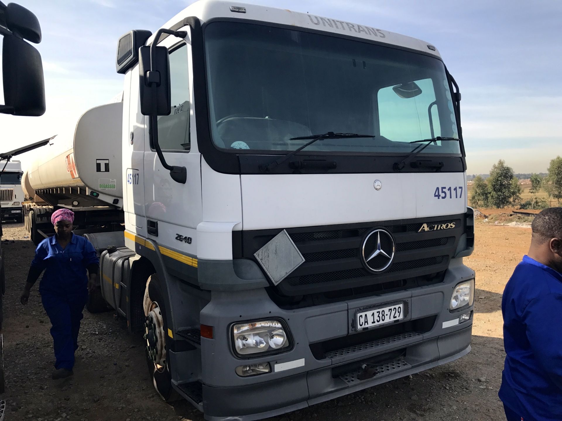 2004 M/BENZ ACTROS 2640 6X4 T/T - (CA138729)