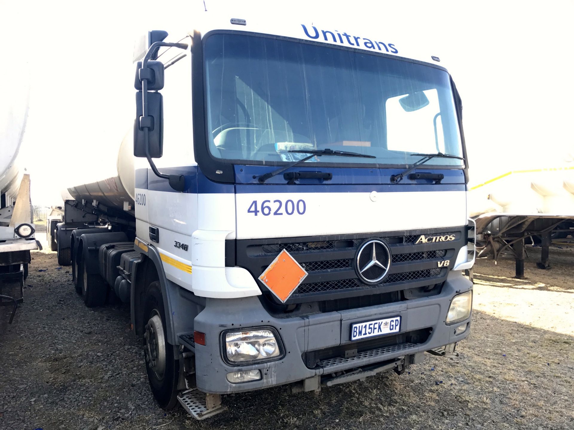 2007 M/BENZ ACTROS 3348 RIGID TANKER - (BW15FKGP)