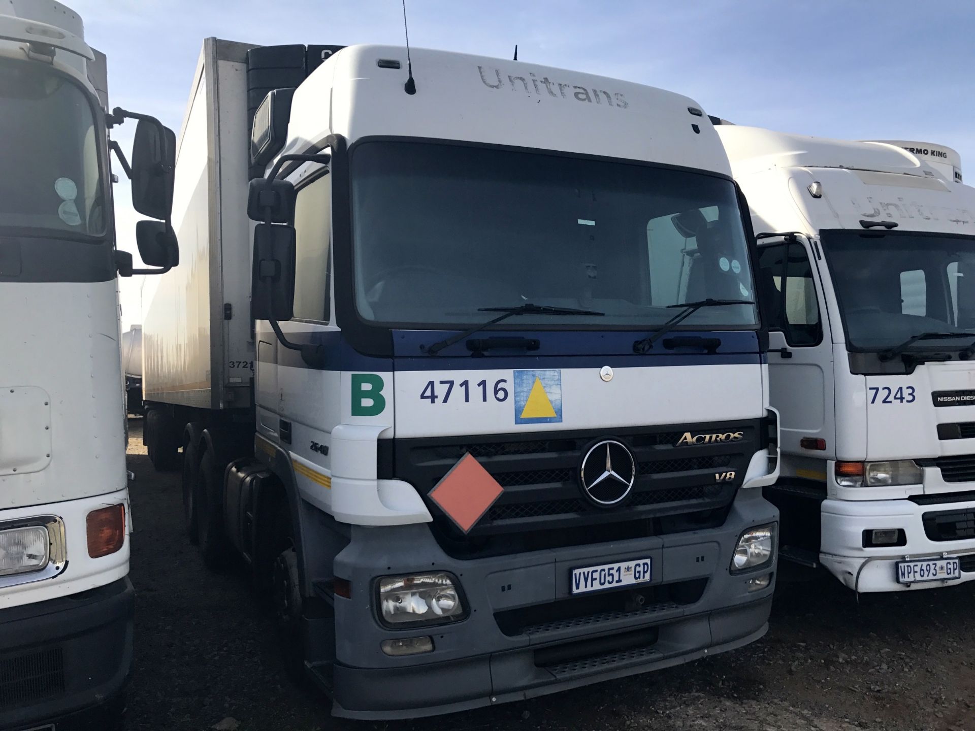 2007 M/BENZ ACTROS 2648 6X4 T/T - (VYF051GP)