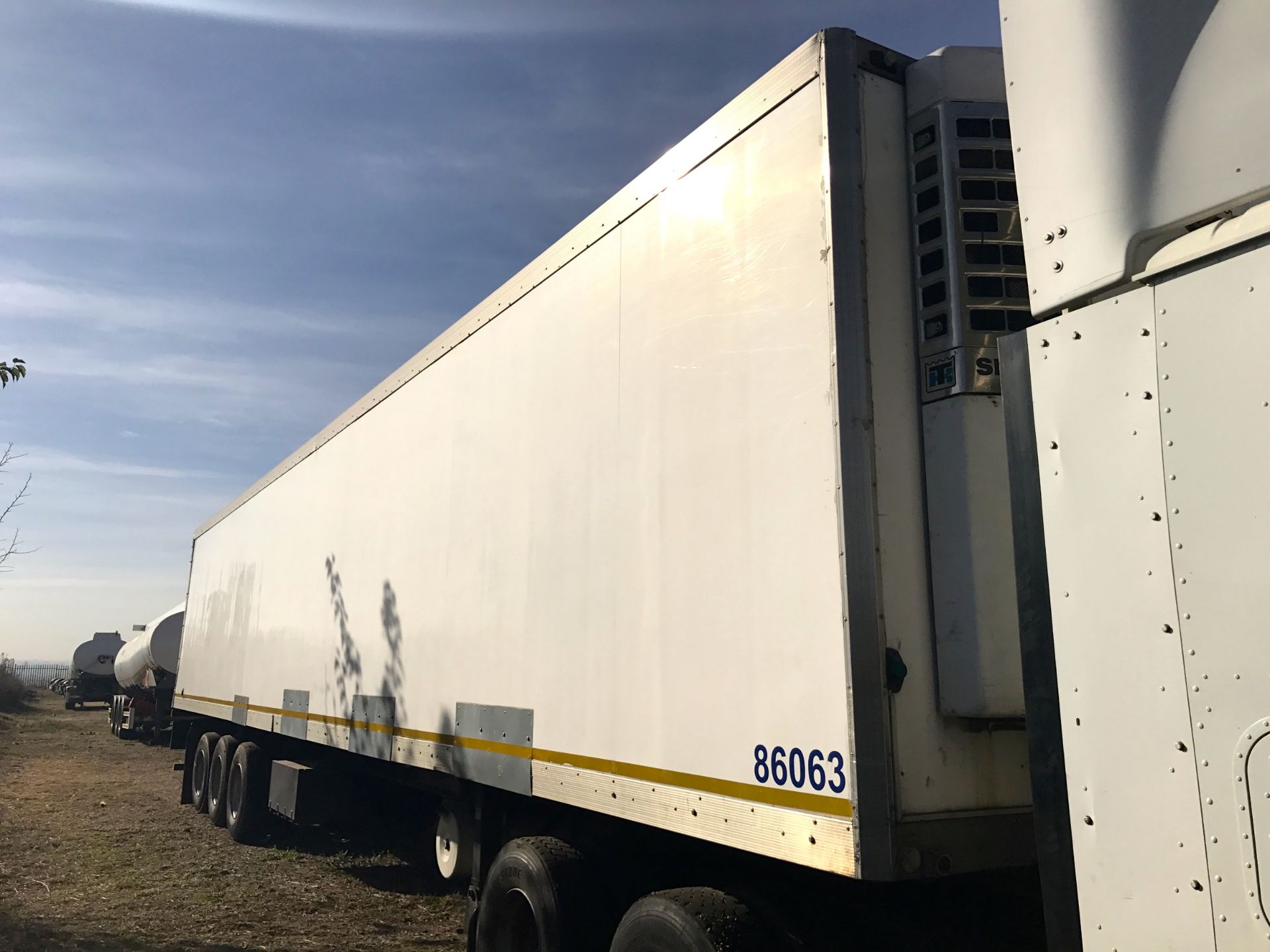 2007 CTS TRI-AXLE REEFER TRAILER - (NC29828)