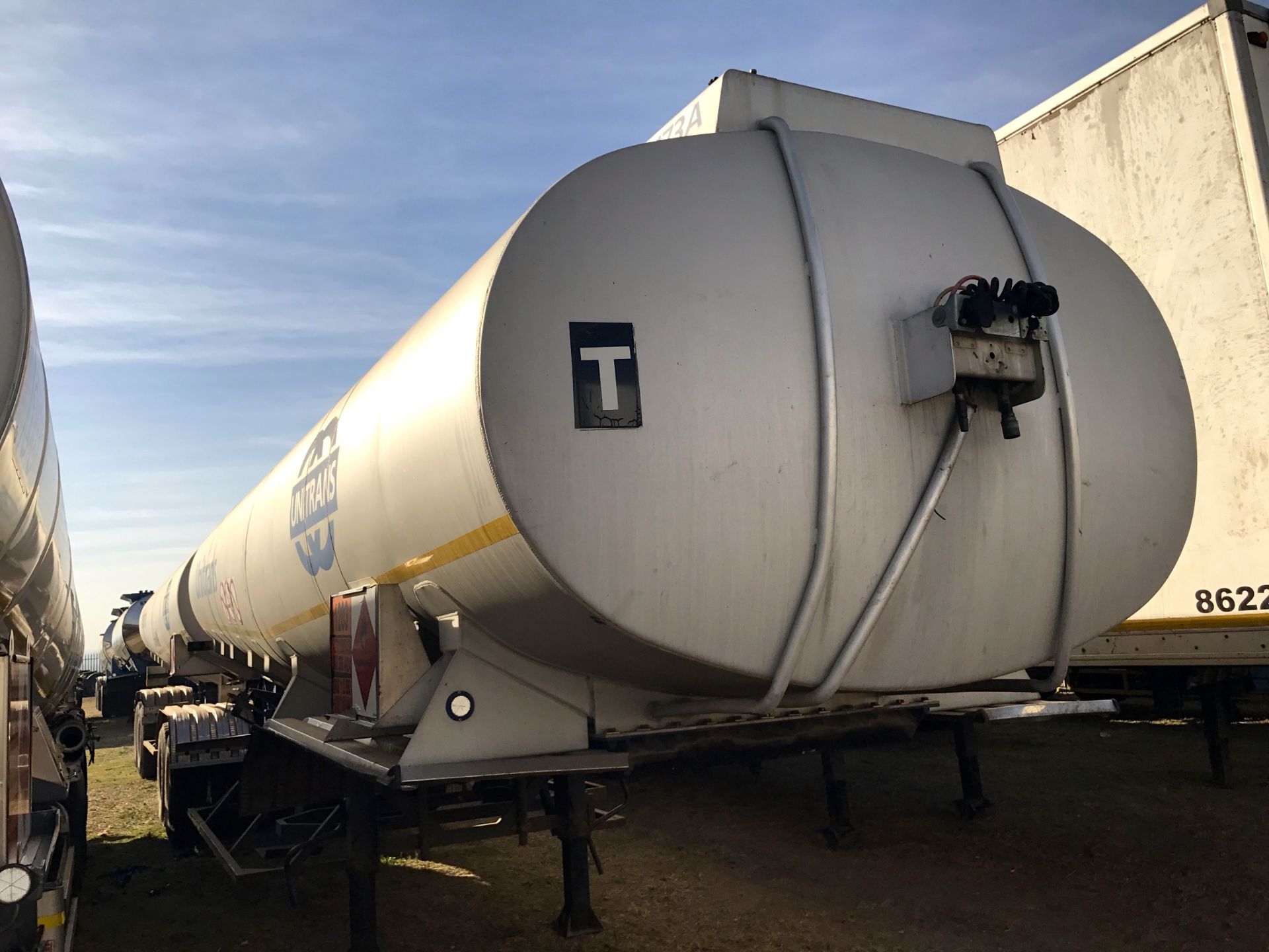 2003 GRW INTERLINK ALUMINIUM TANKER TRAILER - (ND156322/ND154305)