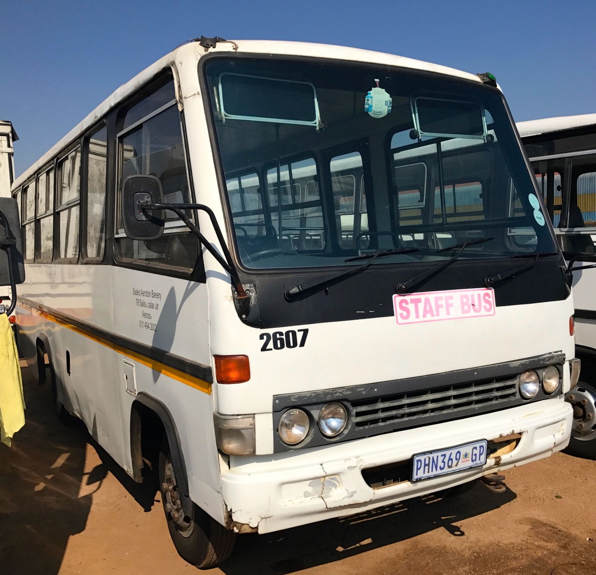 2003 TOYOTA DYNA 7-125 30 SEATER BUS (STARTER FAULTY) - (PHN369GP)