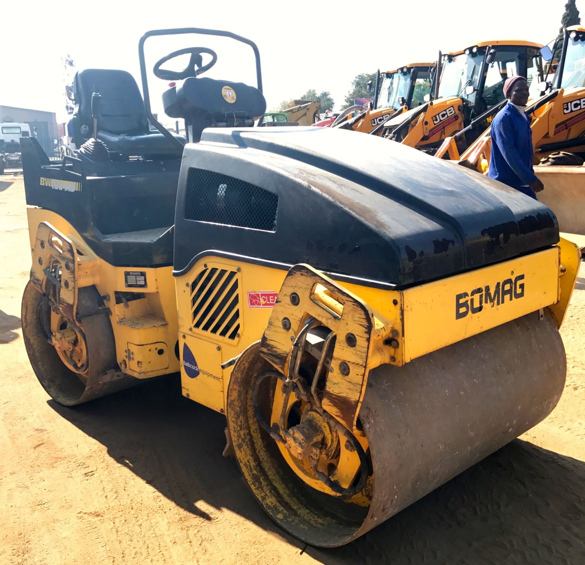 2006 BOMAG BW120AD-4 RIDE ON ROLLER - (101880024152)