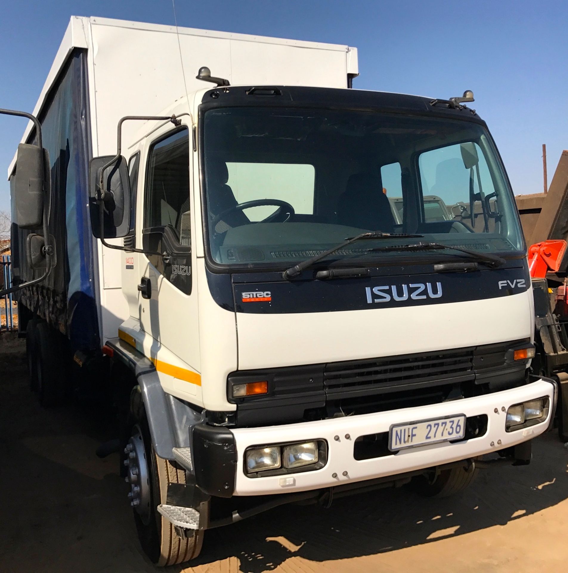 2008 ISUZU FVZ1400 TAUTLINER - (NUF27736)