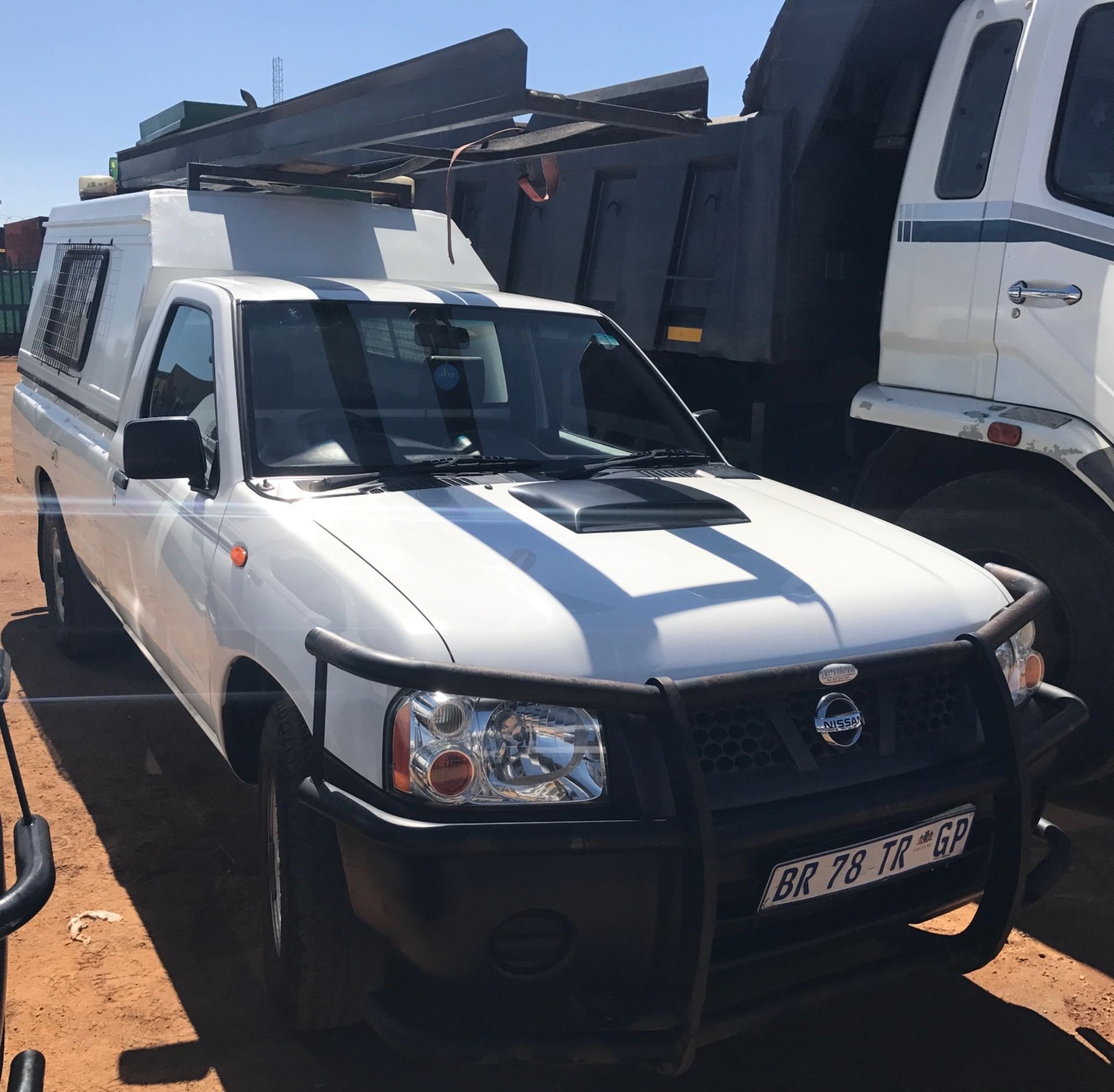 2012 NISSAN NP300 DIESEL LDV WITH CANOPY (112,488km) - (BR78TRGP)