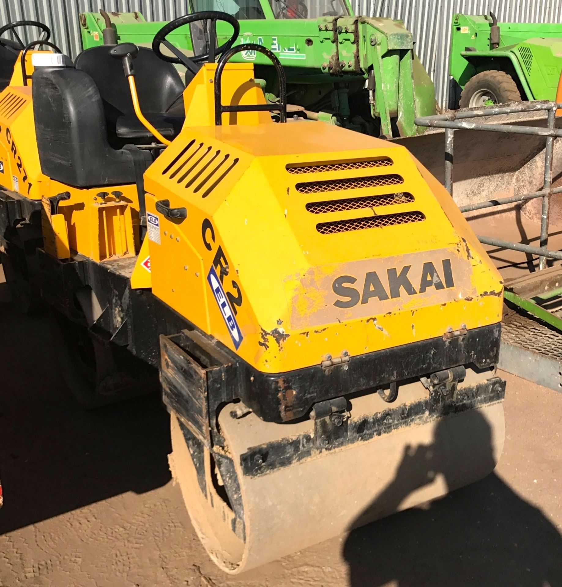 2014 SAKAI CR271 TANDEM ROLLER - (4CR2-20257)