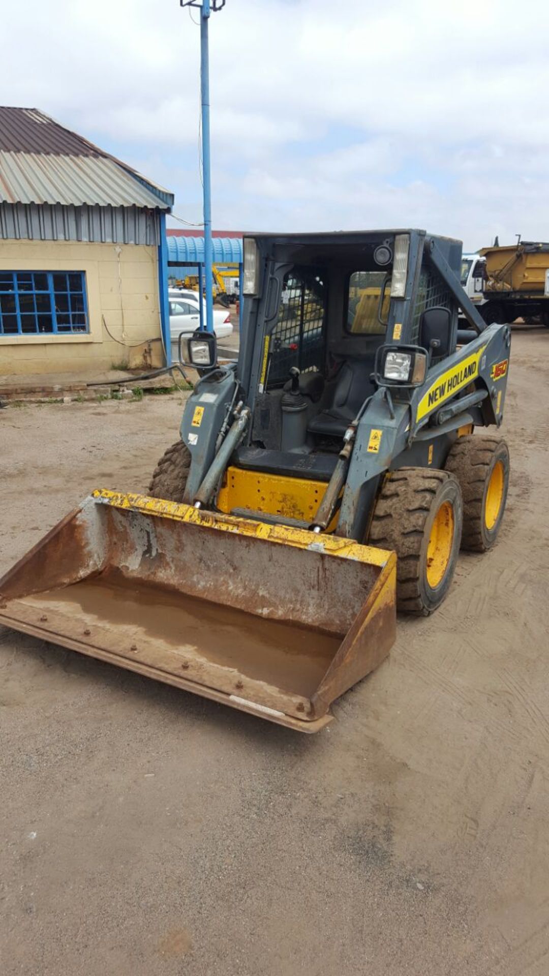 2008 NEW HOLLAND L160 SKIDSTEER - (LMUOL160N8M401235)