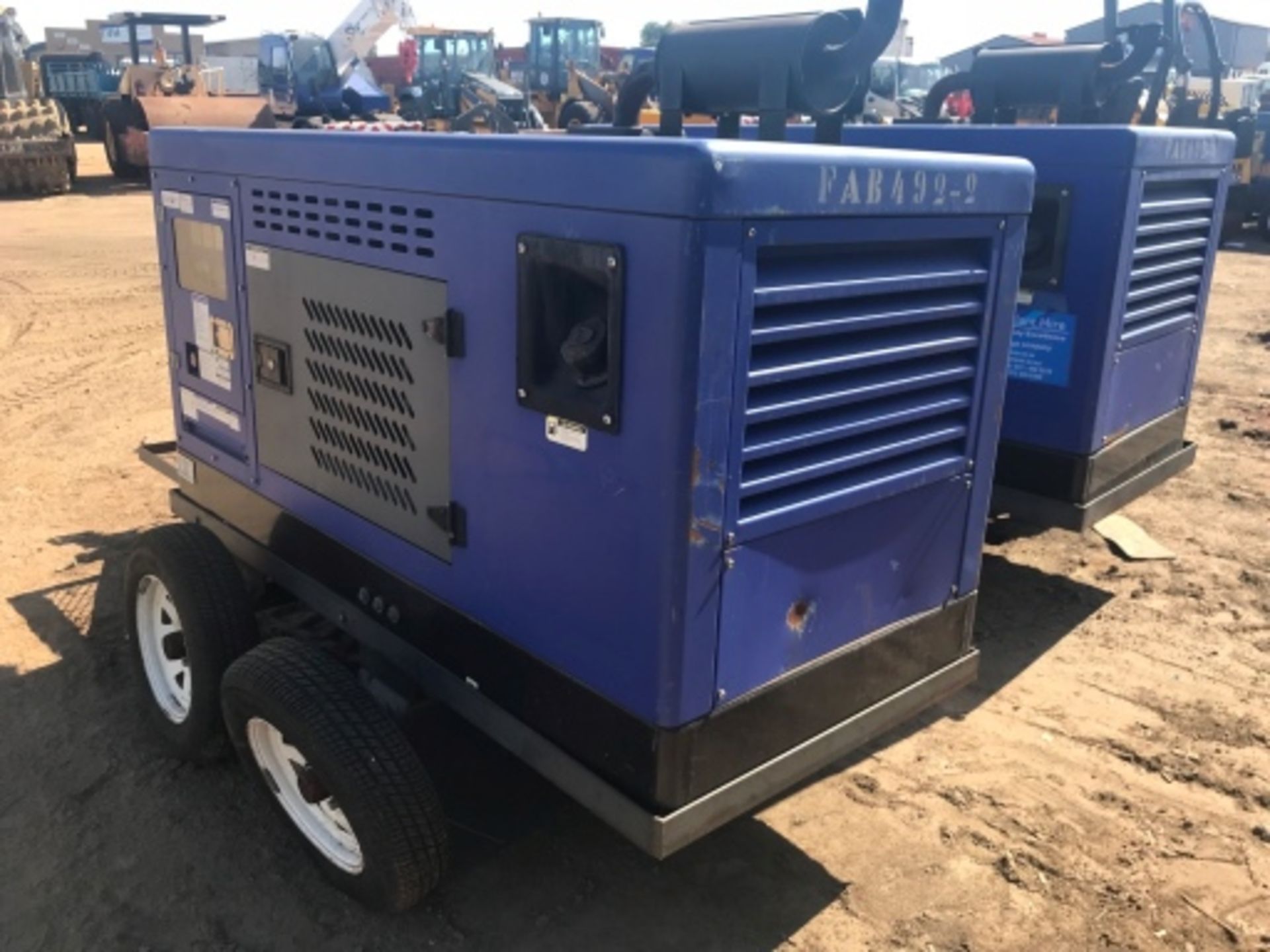 2013 STAMFORD GMS30DR 30KVA GENERATOR - (PL6015/7) - Image 2 of 2