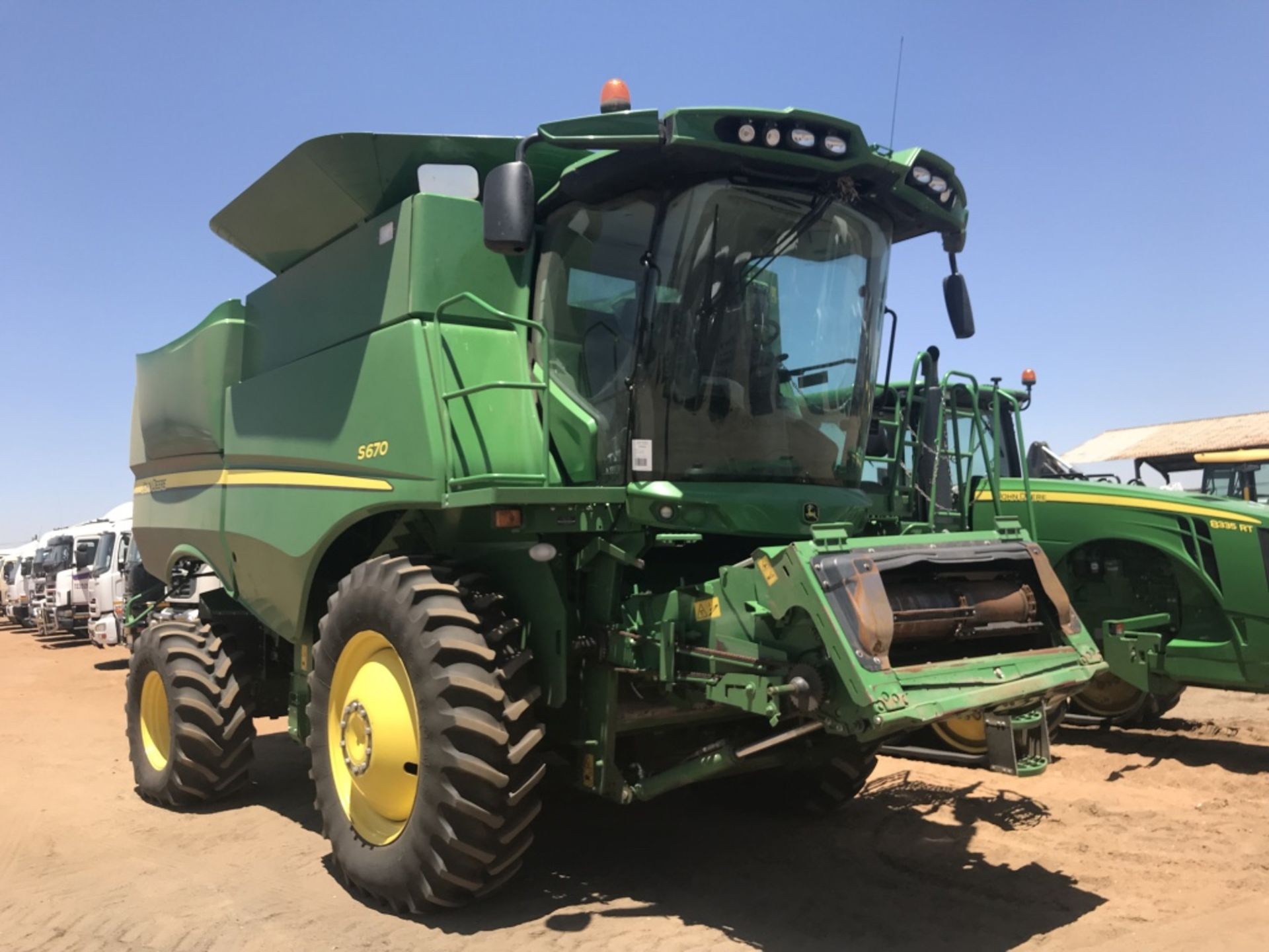 2014 JOHN DEERE S670 STS COMBINE HARVESTER (NO HEAD) - (1H056705KD0765021)