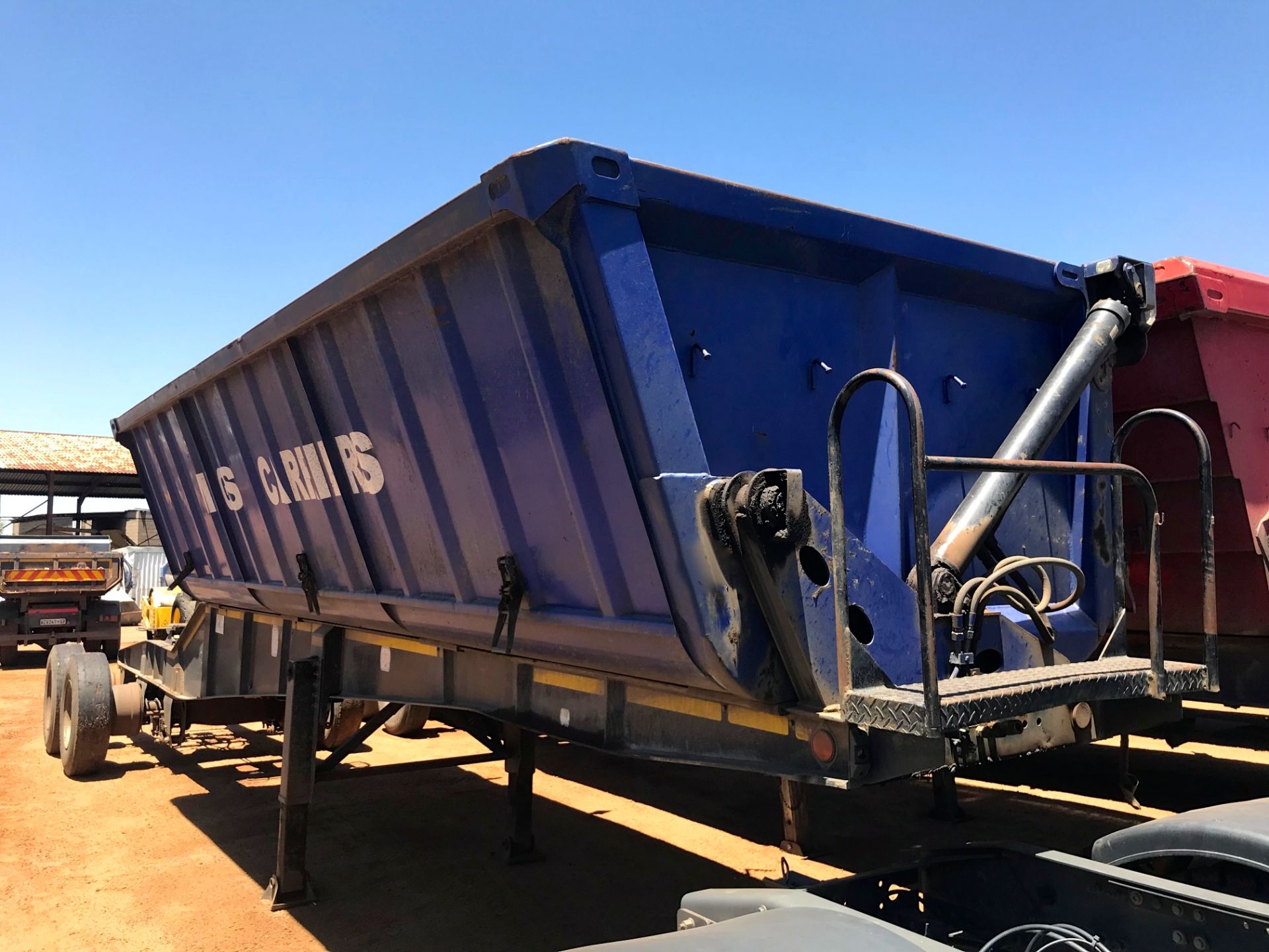 2012 SA TRUCK BODIES FRONT SECTION OF S/TIP INTERLINK TRAILER - (HTZ268NW)
