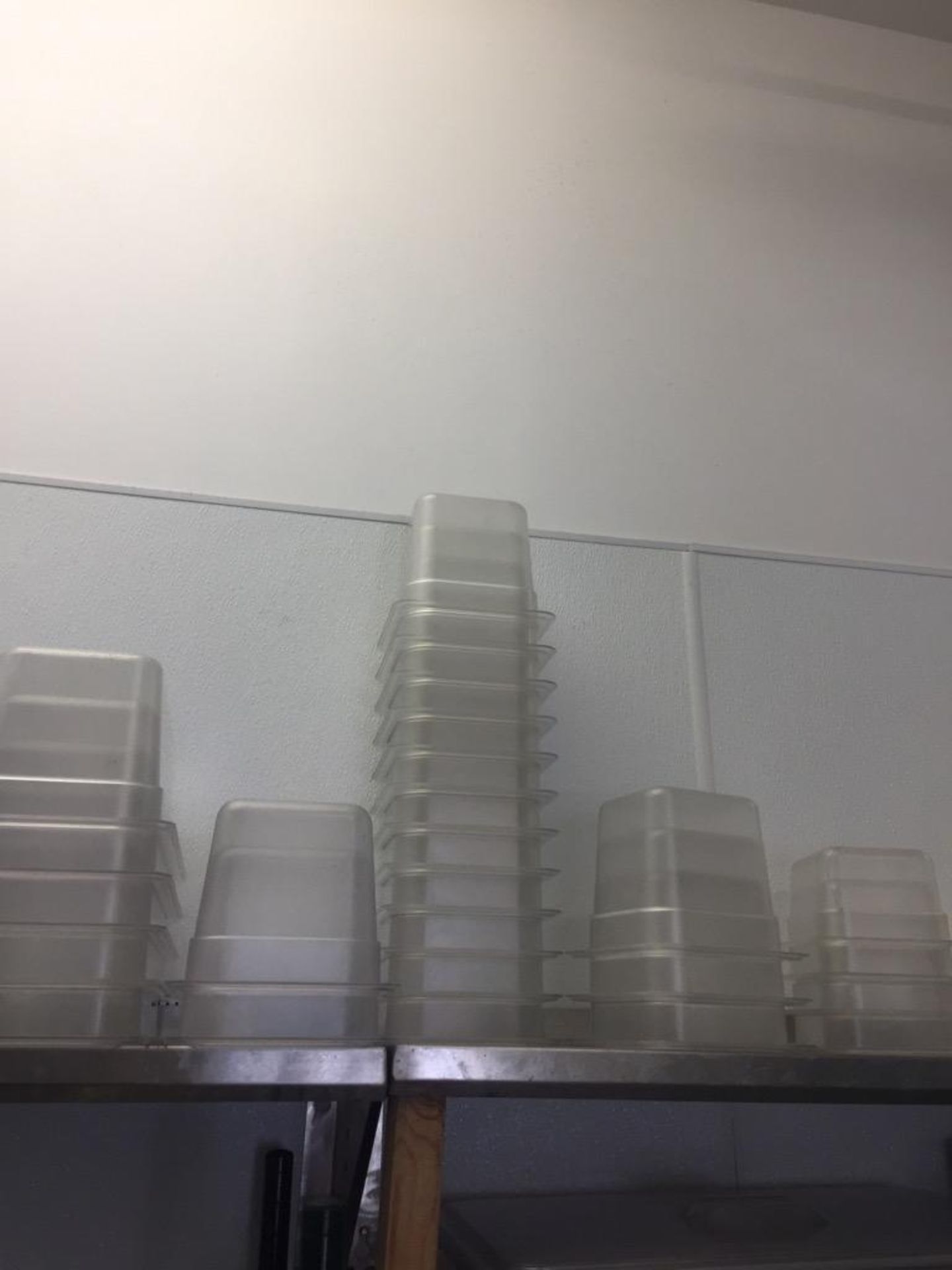 ASSORTED PLASTIC BINS